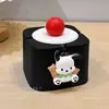 Cinzeiro com Tampa para Evitar que as Cinzas Voem, Design Fofo de Desenho Animado Gato Kt para Decoração de Mesa da Sala de Estar ou Escritório