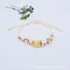 Pulsera de conejo de cerámica de Jingdezhen, superventas transfronteriza, hecha a mano, tamaño ajustable, linda, accesorio versátil para mujer