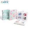 Adecuado para Polaroid Álbum de Fotos de Cuero PU de 3 Pulgadas para 256 Fotos, Álbum de Colección para Almacenamiento de Fotos de Fotografía Digital, Álbum de Tarjetas
