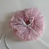 YHJ Accesorios para el Cabello Nuevo Encaje Malla Punto Polar Cinta Lazo Lazo Grande Bol Femenino Cuerda de Atar Dulce Anillo para el Cabello Elegante
