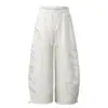 Pantalones Anchos de Alta Calidad, Estilo Coreano 2026, Decorados con Pedrería, Pantalones Casuales Juveniles de Moda, Suministro al por Mayor 04