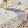 Conjunto de Capa de Cama de Algodão Lavado Modelo Novo 2026, Conjunto de Três Peças Acolchoado Tatami de Grau A para Maternidade e Bebê, Adequado para Todas as Estações
