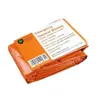 Manta de Emergencia Portátil para Exteriores, Manta Térmica de Emergencia para Maratón, Manta de Supervivencia para Acampar, Stock Listo del Fabricante al por Mayor, Modelo de Dispositivo Médico