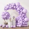 El Juego de Globos Macaron de Color Puro Más Vendido de Amazon Decoración para Bodas Fiestas de Cumpleaños Combinación de Globos