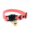 Venta Caliente Nuevos Suministros para Mascotas Collar Impermeable de PVC para Gato Color Macarrón Collar Ajustable para Gato con Cascabel