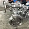 Suministro de Ventas Válvula de Mariposa Excéntrica Triple de Turbina Wafer Dn200 Zhengzhou D373W-16P