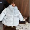 Chaqueta acolchada de algodón para niños con gorro de punto, prenda exterior gruesa para niños pequeños, abrigo de algodón para niños y niñas, ropa para niños, conjunto versátil y moderno de invierno 2026