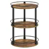 Estante de especias de cocina transfronterizo en stock, estante giratorio de doble capa para especias, estante multifuncional para almacenamiento y organización de condimentos