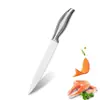 Juego de cuchillos de acero inoxidable integrado de 5 piezas, cuchillo de cocina para el hogar, cuchillo para pan, cuchillo para frutas, juego completo de cuchillos
