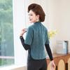 Almofada de ombro para meia-idade e idosos, forrada com fleece, espessada, para ombro e pescoço, à prova de frio, quente, proteção da coluna cervical, colete feminino de Veludo