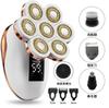 Máquina eléctrica para afeitar la cabeza de los fabricantes, dispositivo para calvos de autoservicio de cinco cabezales, recargable, impermeable, lavable, cuchillo de afeitar multifuncional