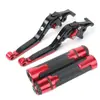 Manetas de Freno y Embrague Plegables Modificadas Puños de Manillar para Suzuki SV650/S SFV650 GLADIUS