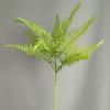 Planta de plástico macio simulada grama persa pequenos galhos únicos folha de samambaia grama de samambaia modelo de casa quarto hotel casamento paisagem decoração