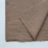 Servilleta de Tela Borde Crudo Tela Crepé de Algodón Decoración de Mesa de Boda Fabricante Manteles Individuales Lisos Tela de Servilleta de Té Transfronteriza