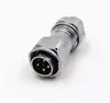Conector de Aviação Weipu WY20 2 Pinos 3 Pinos 4 Pinos 5 Pinos 7 Pinos 9 Pinos 12 Pinos Plugue de Alimentação Único TE