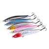 Weihe Sports Minnow Tembloroso Lápiz Sumergible 8cm 10g Señuelo Luya Sistema de Transferencia de Centro de Gravedad Señuelo Duro Tres Ganchos