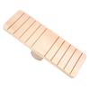 Hámster Oso Dorado Amazon Explosiones Madera Juguete Deportivo Columpio de Madera Maciza Madera Original Antideslizante Masticar Columpio