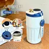 Nueva Taza de Café de Acero Inoxidable 316 de Alta Apariencia con Cordón Taza Térmica Portátil para Exteriores Taza de Agua de Regalo