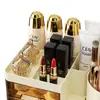 Portacepillos de Maquillaje de Escritorio: Caja Organizadora de Plástico de Alta Capacidad para Estudiantes y Esenciales de Belleza