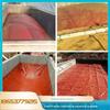 Piscina de biogás de argila vermelha dobrável e macia, equipamento de biogás de bolsa de gás doméstico, projeto de piscina de biogás rural