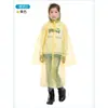 Impermeable Desechable de PE Largo y Ligero para Niños para Atracciones Turísticas, Impermeable Desechable Portátil para Exteriores para Niños al por Mayor