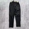 Pantalones casuales para hombre, modernos, minimalistas y deportivos, con cintura elástica, corte holgado, diseño versátil de pierna recta y cordón.