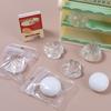 Juego de comida Baozi pellizcar música artefacto de descompresión pegamento de crema joyería DIY casera juguete de goma blanda accesorios de resina al por mayor