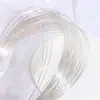 Alambre de Cobre Semi-Rígido Chapado en Oro de 14K y Plata, Alambre de Cobre Suave, Alambre de Modelado para Joyería Artesanal DIY con Cuentas