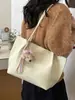 Bolso Transfronterizo 2026 Estilo Nuevo Estilo Perezoso para Mujer, Bolso de Hombro de Gran Capacidad para el Trabajo y los Viajes Diarios, Bolso Tote Casual Simple