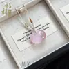 Colgante de Ojo de Gato Bebé de Hielo de Alta Calidad, Collar de Joyería con Cierre de Seguridad de Ojo de Gato Multicolor para Mujer, Venta al por Mayor para Suministro de Vendedores Ambulantes