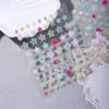Cielo Verano Color Dopamina Pentagrama Irregular Calcomanías para Uñas Nuevo Dulce Estrella Adhesivo Uñas DIY