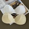 En Stock 1.3cm Delgado Almohadilla Integrada para el Pecho Inserto de Masaje Forro de Sujetador Deportivo Reemplazo Almohadilla Gruesa de Imitación de Látex