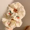 Elástico de Cabelo Estilo Coreano, Scrunchie Grande, Cordão de Cabelo, Laço, Acessório de Cabelo Delicado e Elegante, Ornamento de Cabelo de Bolinhas de Alta Qualidade