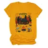 Cabaña Acogedora Lectura Amazon eBay Tienda Independiente Camiseta de Manga Corta con Cuello Redondo de Moda y Versátil para Mujer