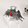 Europeo y Americano Calavera Garra Metal Araña Pinza de Tiburón Grande Accesorios para el Cabello Estilo Oscuro Pinzas para el Cabello Pinza