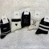Meias Longas de Lã Femininas, Meias de Lã Grossas Estilo Yibu Hang Retro, Meias de Caxemira Versáteis da Moda Femininas, Absorventes de Suor
