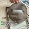 Máscara facial de seda, caxemira, lã, à prova de vento, quente, adequada para ciclismo, proteção solar, protetor de pescoço de rosto inteiro, seda de amoreira, máscara de proteção solar de camada dupla