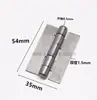 Bisagras de Hierro Engrosadas de 3 Pulgadas, Bisagras Soldadas, Bisagras de Hierro para Portones, Bisagras para Vehículos, Bisagras Desmontables de Alta Resistencia, 4 mm de Espesor