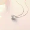 Collar de Plata de Ley S925 Beixi Silver Jewelry para Mujer, Cadena Fina para Clavícula con Cintura Delgada, Diseño Único, Nuevo Estilo Trendy Ins, Accesorio Versátil