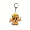 Llavero Forma Original Animal Crossing Colgante Acrílico Animal Crossing Amigos Estación de Servicio Juego Periférico Venta al por Mayor