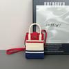 Nova Bolsa para Celular Tricô Listrado Colorido Estilo Étnico Casual Moda Casual Versátil Uso Diário Deslocamento Celular
