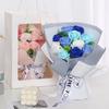 Dia dos Namorados Chinês, Dia das Mães, Dia dos Professores, Presentes de Dia dos Namorados, Buquês de Flores Artificiais, Flores de Sabão, Buquês de Sabão de Rosa Atacado