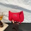 Laço da Moda 2025 Cor Sólida Novo Estilo Coreano Trendy Texturizado Chique Commuter Ombro Único Axilar Baguete para Mulheres