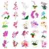 50 adesivos de Phalaenopsis fofos versão Q planta DIY pintados decorativos conta manual cartão goo computador adesivos transfronteiriços atacado