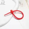 Coloridas 21cm abraçadeiras de silicone corda de armazenamento de cabo de dados corda de amarração autotravante abraçadeiras de girino acessórios de chaveiro DIY