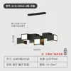 Lustre Minimalista para Restaurante Designer Combinação Criativa Lâmpadas para Sala de Jantar Pós-moderno Simples Mesa de Jantar Bar Lâmpadas LED