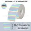 Papel Térmico Autoadhesivo de Gradiente Listo en Stock del Fabricante en Dorado, Plateado y Papel Térmico Láser Holográfico Colorido