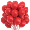 Pacote com 20 Balões de Látex Espessos Foscos de 10 Polegadas para Festa de Aniversário Decoração de Layout de Cena