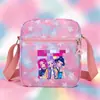 2026 Nuevo Modelo Bolsa de Hombro Infantil Estampada Bruja Escuadrón Patrón de Estrella de Dibujos Animados Impermeable y Duradera Bolsa Casual para Niñas