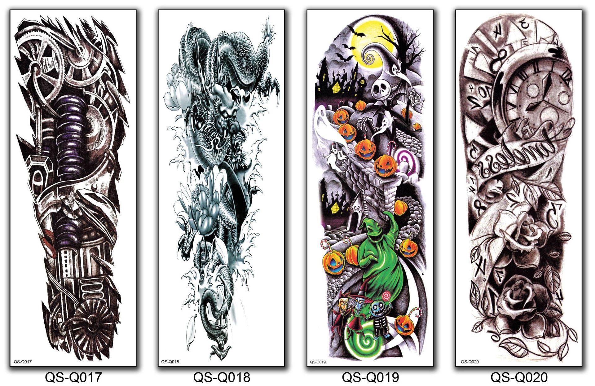 全臂纹身贴17-20